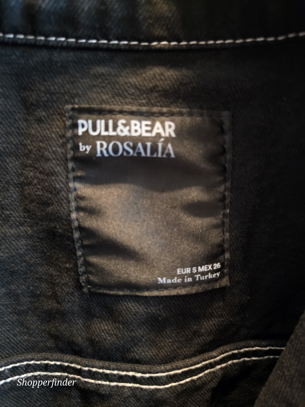 PULL&BEAR by Rosalía Men's Black Jeans